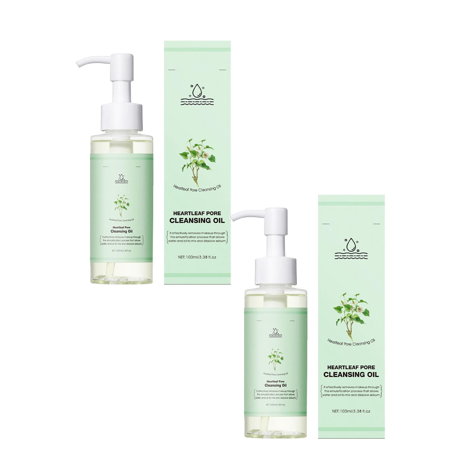 Houttuynia Makeup Remover 100ml Facial Gentle Cleansing Makeup Remover for Dry Skin Face Pack