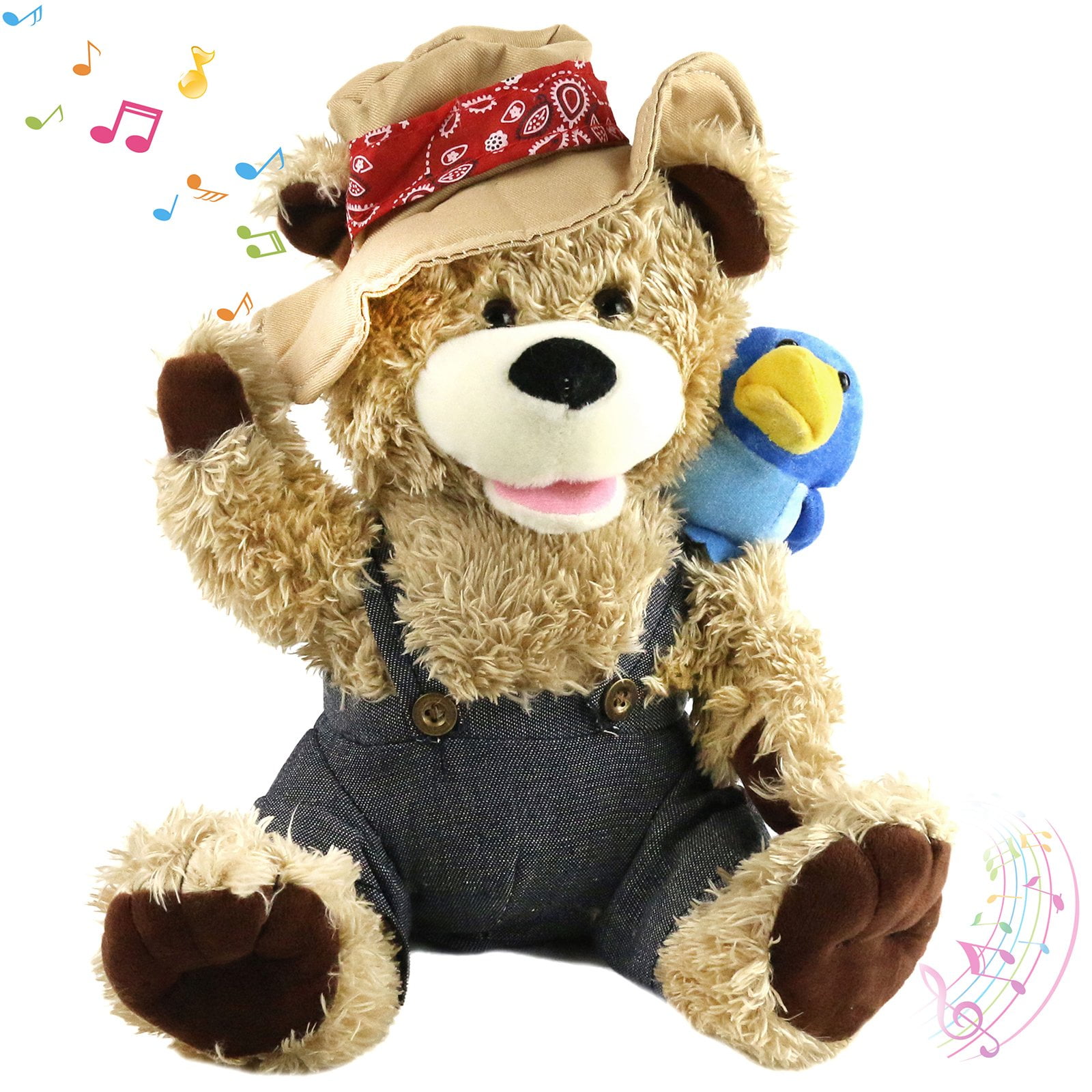 Singing teddy bear deals