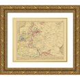 thumbnail image 1 of Houze 14x12 Gold Ornate Wood Framed with Double Matting Museum Art Print Titled - Europe Russia Poland Scandinavia - Houze 1840, 1 of 4