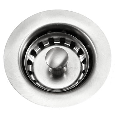 Houzer 190-4200 5 x 5 x 5 Basket Strainer 2-Inch