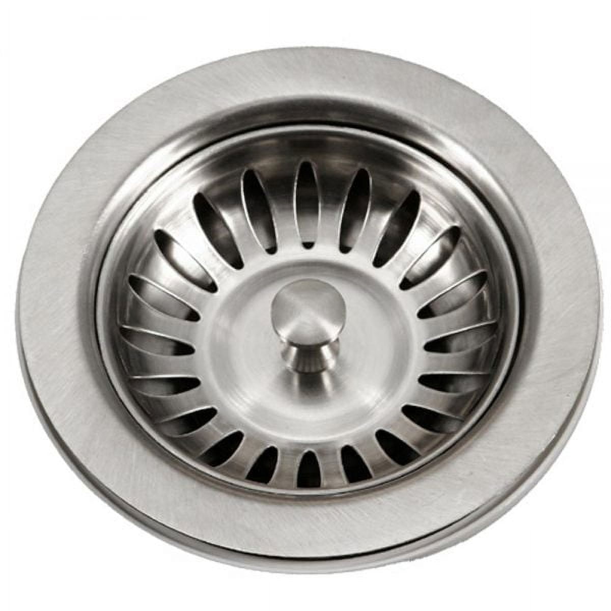 ProSource 24464-3L Sink Strainer with Adjustable Post, 3.3 in Dia, For:  3-1/2 to 4 in Dia Sink Basket #VORG4738712, 24464-3L