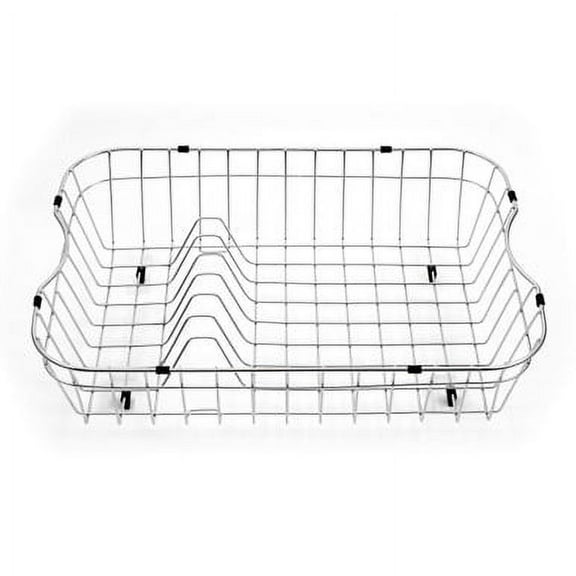Houzer 20.75" x 15.5" x 5.25" N/A Stainless Steel Wirecraft 5.25-Inch high Rinsing Basket (RB-4100)