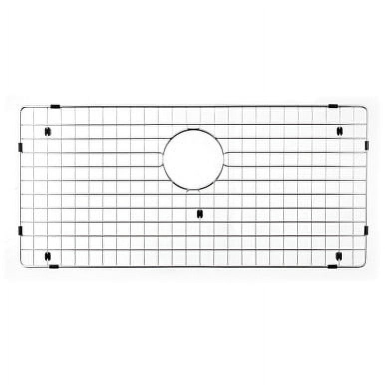 Stainless Steel Sink Bottom Grid with Protective Feet