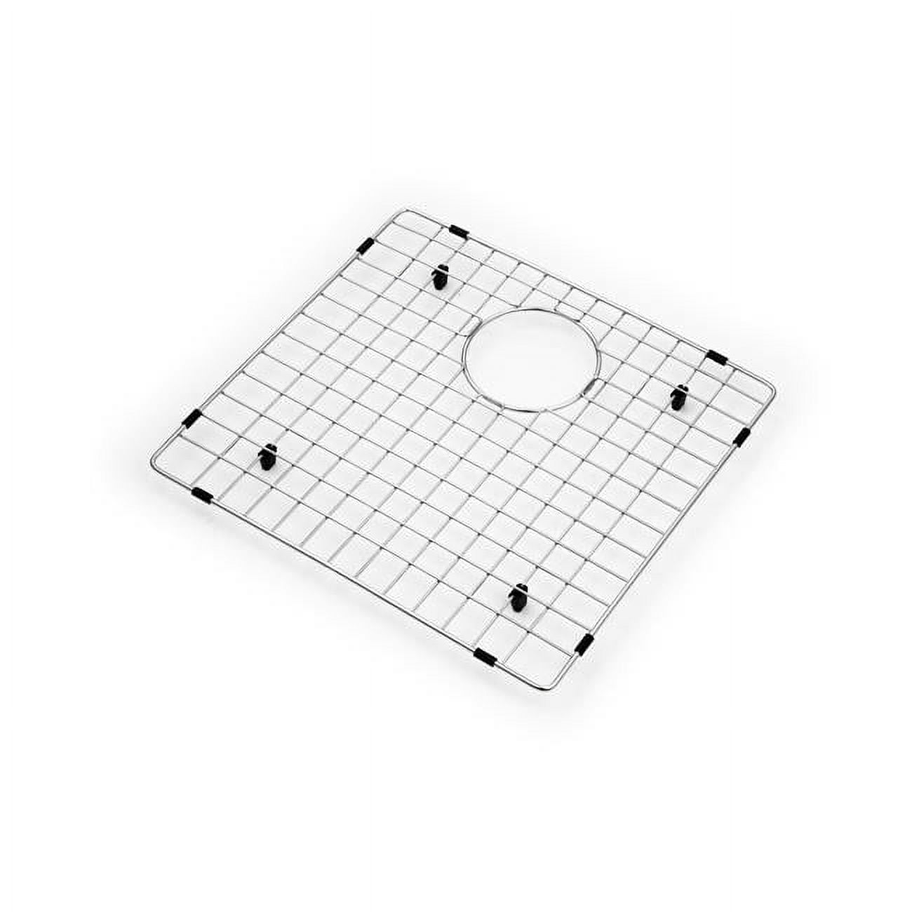 Houzer BG-4320 Wirecraft Stainless Steel Sink Grid – 29.5" X 15.5" Bottom Rack With Plastic Feet For Sink Protection