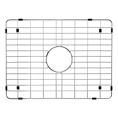 Houzer BG-6400 19 5/8" x 14 3/4" x 1" Stainless Steel Wirecraft Bottom Grid