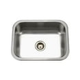 thumbnail image 1 of Houzer ES-2408-20 24 in. Elite Undermount Single Bowl Kitchen Sink, Stainless Steel - Pack of 20, 1 of 1