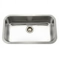thumbnail image 1 of Houzer Eston 32 in Stainless Steel Undermount Single Bowl Kitchen Sink - STL-3600-1, 1 of 8