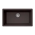 thumbnail image 1 of Houzer G-100-MOCHA 23.62" x 20.87" x 8.66" Mocha Granite Topmount Single Bowl Kitchen Sink, 1 of 9