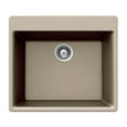 thumbnail image 1 of Houzer G-100-TAUPE 23.62" x 20.87" x 8.66" Taupe Granite Topmount Single Bowl Kitchen Sink, 1 of 9