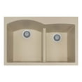 thumbnail image 1 of Houzer P-175 SAND 33" x 22" Granite Composite Topmount Double Bowl Kitchen Sink, 1 of 9