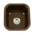 thumbnail image 1 of Houzer Platus 32 in White Fireclay Undermount Rectangle Single Bowl Kitchen Sink - PTU-3600 WH, 1 of 8