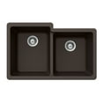 thumbnail image 1 of Houzer M-175U Quartztone 33" Undermount Double Basin Granite Composite Kitchen Sink -, 1 of 4