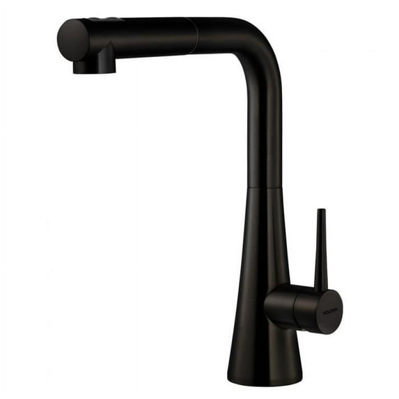 Houzer SOMPO-665-OB 12.1875" Faucet Hole Brass Oil Rubbed Bronze Soma Pull Out Kitchen Faucet