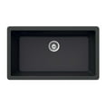 thumbnail image 1 of Houzer V-100U-MIDNITE 33" x 20.87" x 9.5" Topmount Midnite Granite Undermount Large Single Bowl Kitchen Sink, 1 of 9