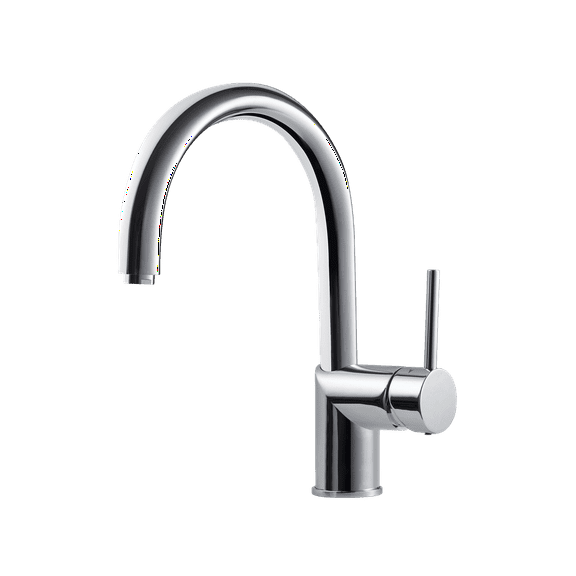 Houzer VITBA-660-PC 11.8125" Faucet Hole Brass Polished Chrome Vitale Bar Faucet