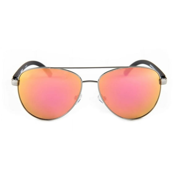 Hoven Dewey Black On Black/Rose Gold Polarized Sunglasses