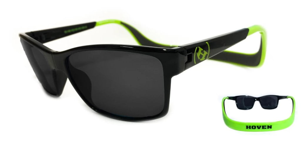 Hoven Monix Black-Bright Green Gloss-Grey/Grey Polarized