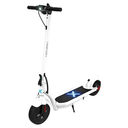 Hover-1 - Alpha Foldable Electric Scooter w/12 mi Max Operating Range & 17.4 mph Max Speed - White