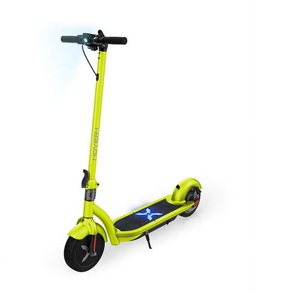 Hover-1 Alpha Electric Scooter, 18 mph Speed, 264 lb Max Weight, Yellow, UL 2272 Certified