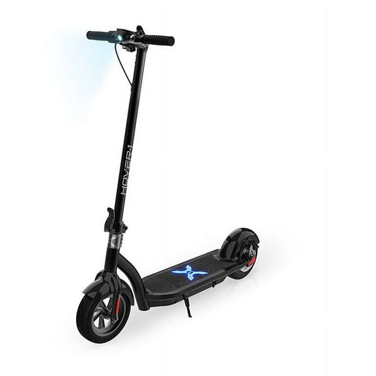Hover-1 Black Alpha Pro Unisex Electric Scooter, 18 Mile Hover-1 Black Alpha Pro Unisex Electric Scooter, 18 Mile