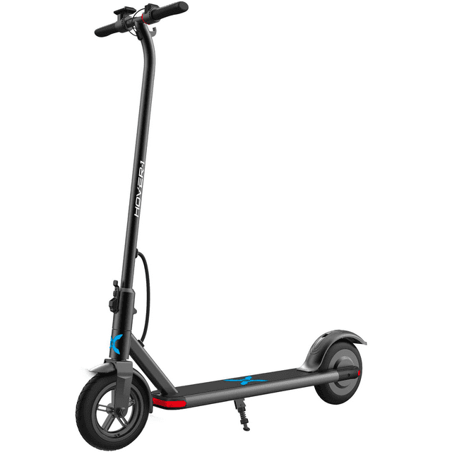 Hover-1 Dynamo Electric Scooter, LCD Display, Air-Filled Tires, 16 MPH Max Speed, Black, UL 2272 Certified