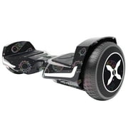 Hover-1 Evolution Electric Self-Balancing Hoverboard with 6.3” Tires, Dual 110W Motors, 6 mph Max Speed, and 3 Miles Max Range, Space