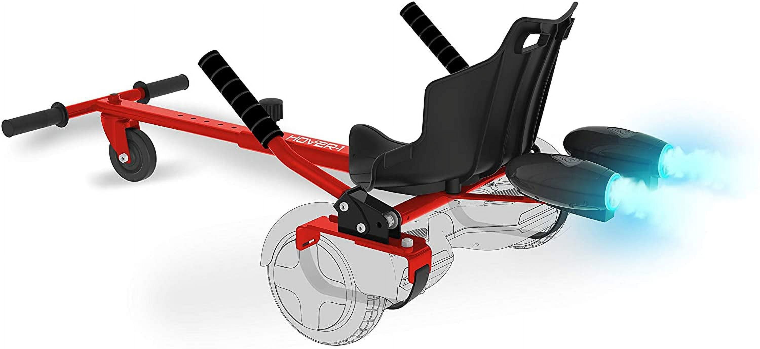 Hover 1 Falcon 1 Hoverboard Seat Attachment Turbo Light Transform Your Hoverboard into Go Kart