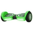 thumbnail image 1 of Hover-1 Green Rocket 2.0 Electric Self-Balancing Used Hoverboard with 6.5” LED Light-Up Wheels, Dual 160W Motors, 7 mph Max Speed, and 3 Miles Max Range, 1 of 5