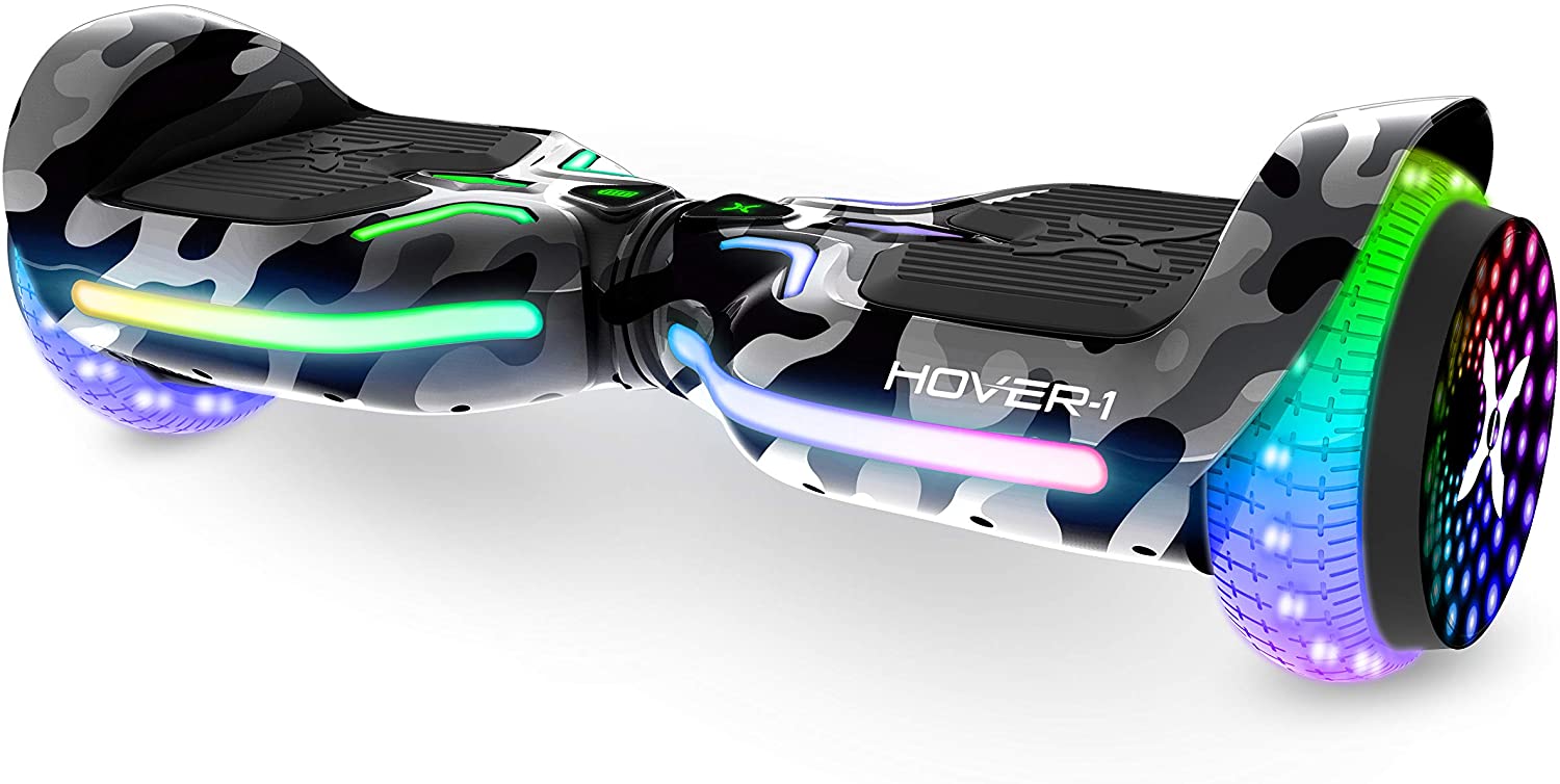 Hover-1 H1-100 Electric Hoverboard Scooter with Infinity LED Wheel Lights - image 1 of 8
