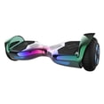thumbnail image 1 of Hover-1 Helix Hoverboard for Teens, 6.5 in Wheels, LED Lights & Bluetooth Speaker, 160 lbs Max Weight, Iridescent, 1 of 9