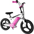 thumbnail image 1 of Hover-1 Kids My First E-Bike for Children, 8 mph Max Speed, Pink, 1 of 9