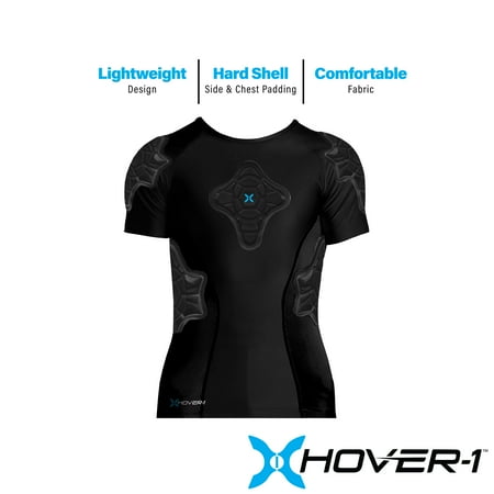 Hover-1 - Padded T-Shirt - Black - Size Medium