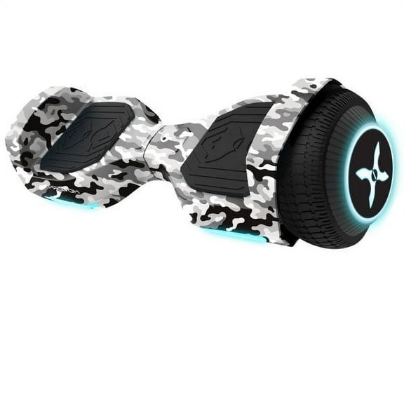 Hover-1 Rebel Hoverboard, Camo , 130 lbs Max Weight, LED Lights