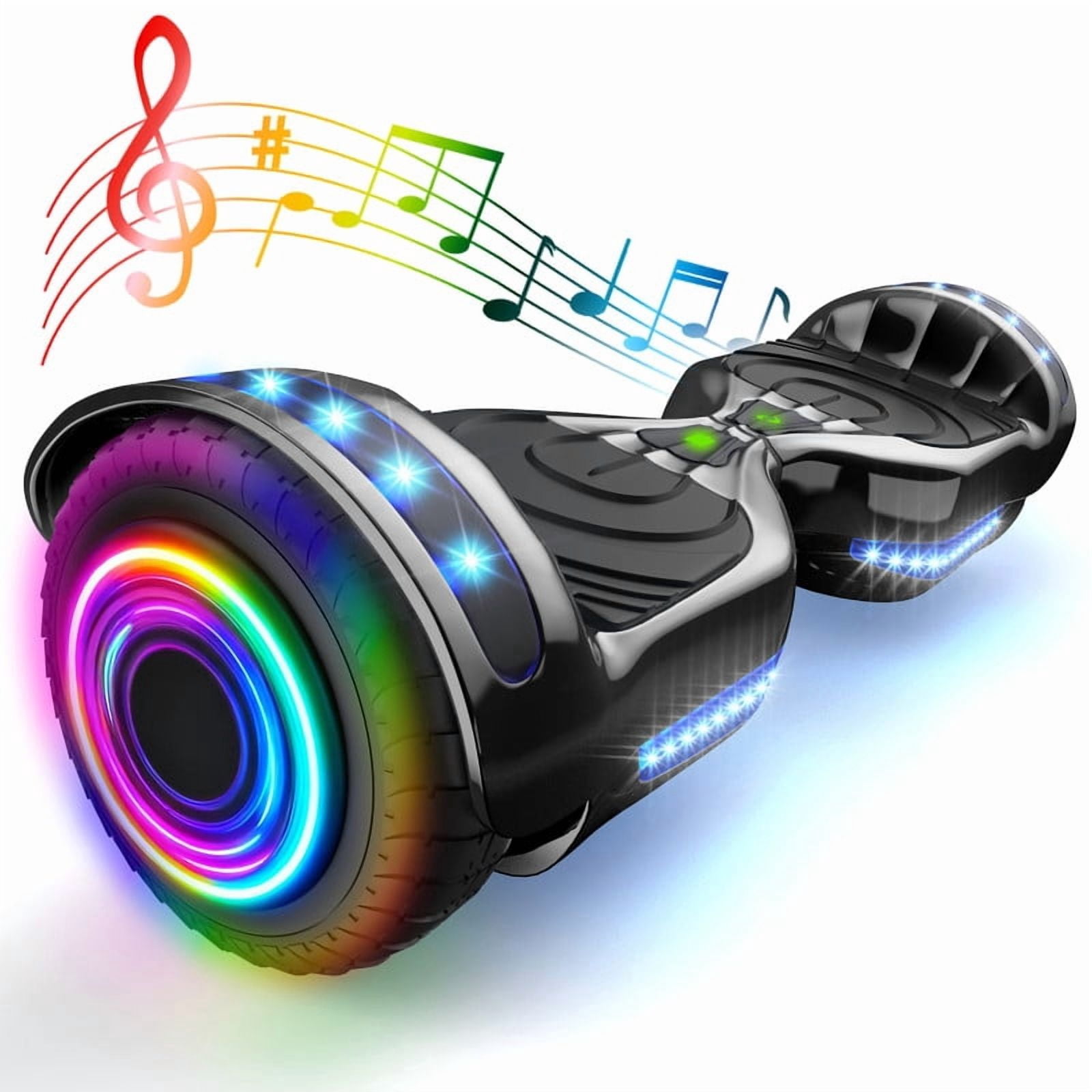 Tcdjtc Hoverboard with Bluetooth and Led Lights, Balance Board for