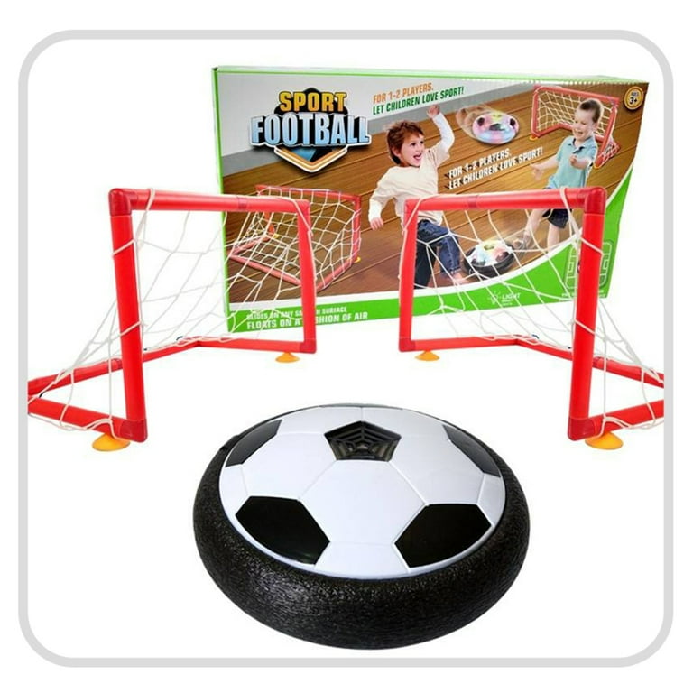 Toysery Hover Mini soccer goal set - kids soccer set - Comes with 2 Goals  with Net - kids soccer goal games – soccer ball set with two goals