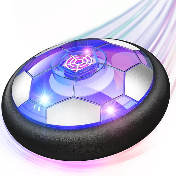 Ejoyoyin Hover Soccer Ball Toys for Boys Girls Ages 3 4 5 6,  Rechargeable Kids Soccer Ball Sports Toys with LED Light Ideal Birthday Gifts for Kids