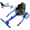 thumbnail image 1 of HoverFUN Hover Kart Go Kart Adjustable Seat Attachment for 6.5" Hover-Board Buggy - Blue, 1 of 7