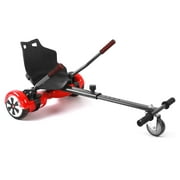 HoverTech 1 All In One Hover Cart Attachment For Hoverboard - Transform your Hoverboard into a Go Kart with Hovercart - Black