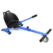 HoverTech 1 All In One Hover Cart Attachment For Hoverboard - Transform your Hoverboard into a Go Kart with Hovercart - Blue