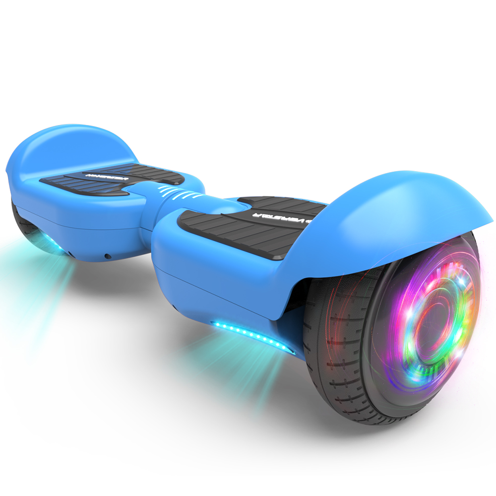 Hoverboard 6.5" Certified Two-Wheel Self Balancing Electric Scooter with LED Light Blue - image 1 of 7