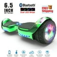 thumbnail image 1 of Hoverboard All-Terrain LED Flash Wide All Terrian Wheel with Bluetooth Speaker Dual LED Light Self Balancing Wheel Electric Scooter, 1 of 11