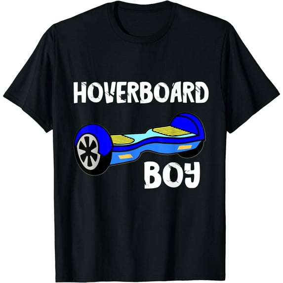 Hoverboard Boy Hover Electric Scooter Balance Board Skater T-Shirt