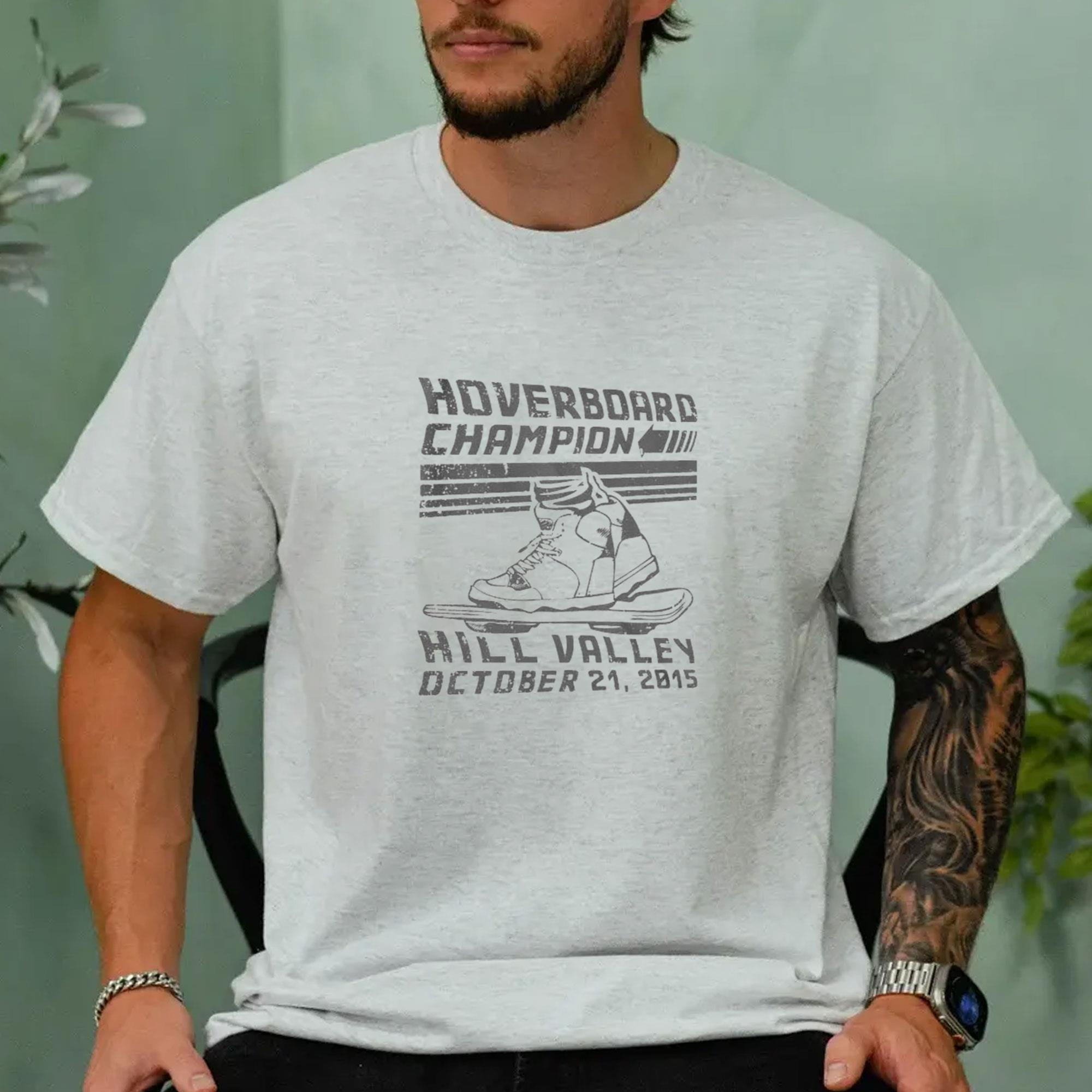 Hoverboard champion t shirt online