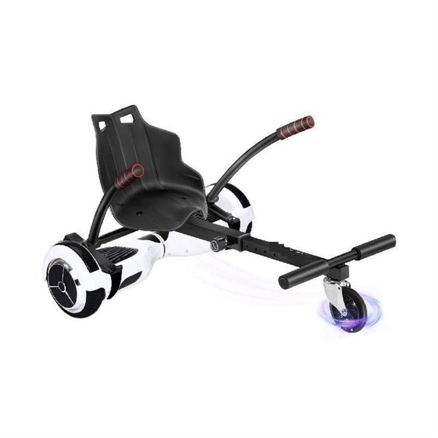 Hoverboard Seat Attachment 220 LBS Max Load Capacity With Swivel Caster