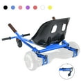 thumbnail image 1 of Hoverboard Seat Attachment Straps Not Required,Kids Hover Board Accessory Go Kart 265lbs Capacity, Adjustable Length 26"-34.5",Big&Sturdy Seat,Transform 6.5" 8" 10" Hoverboard Into Go Cart，Blue, 1 of 10