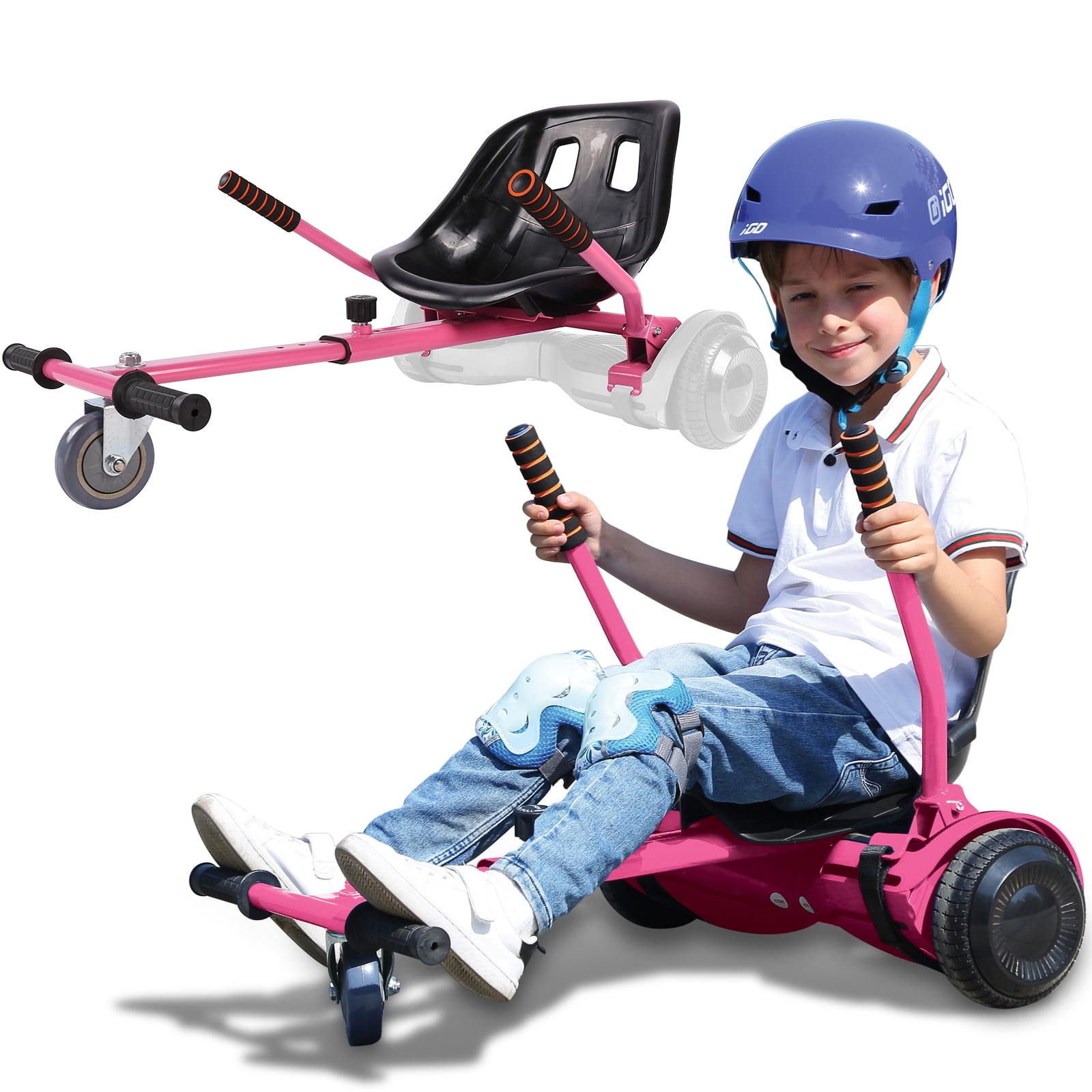 Hoverboard go kart, hoverboard carts, seat Attachment for 6.5”-10