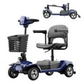 thumbnail image 1 of Hoverfly T4 Mobility Scooter for Elderly, 4 Wheel Mobility Compact Scooters for Seniors 330lbs with Lights Basket, Blue, 1 of 15