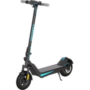 Hoverfly X3 Adult Electric Scooter with 10 Solid Tire 20Mph Speed Dual Suspension Electric Code Lock, 500W Portable Foldable Commuting Escooter