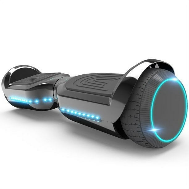 Hoverheart 6.5 In. Hoverboard with Front and Back LED and Bluetooth Speaker Self Balance Flash Wheel
