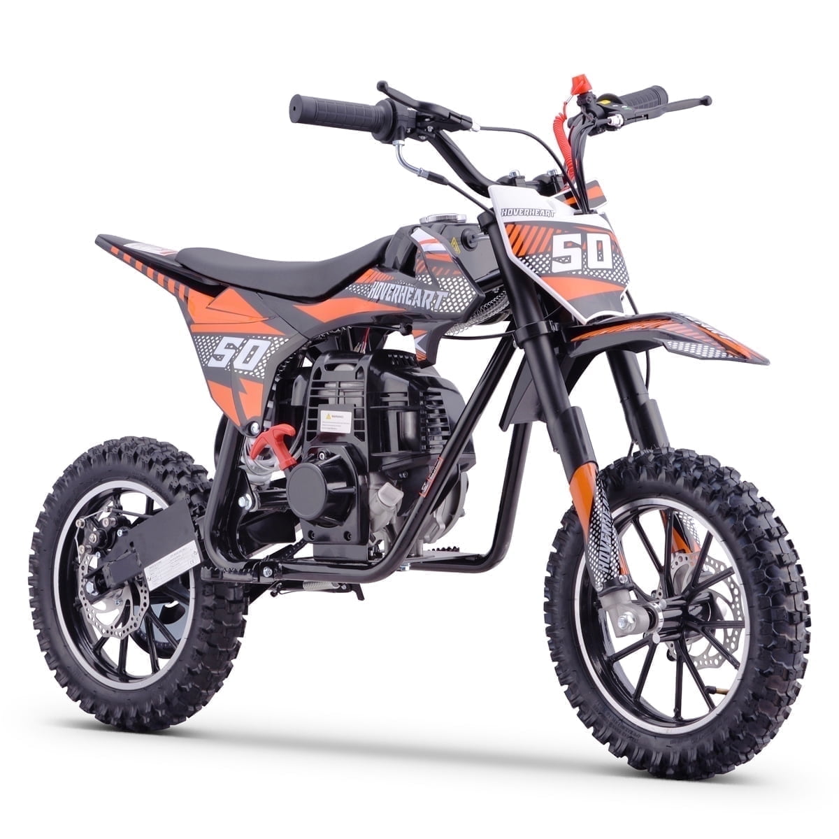 Hoverheart Gas Dirt Bike DB4S004 50cc 4-Stroke Gas Powered Mini Bike